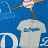 MLB Dodgers Small N S Top Zip Crossbody