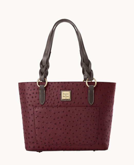 Ostrich Small Gretchen Tote