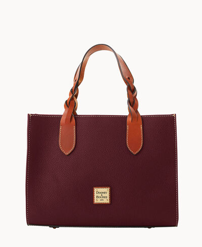 Pebble Grain Gia Satchel