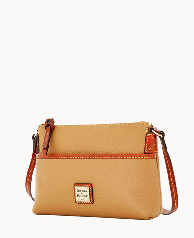 Pebble Grain Ginger Crossbody