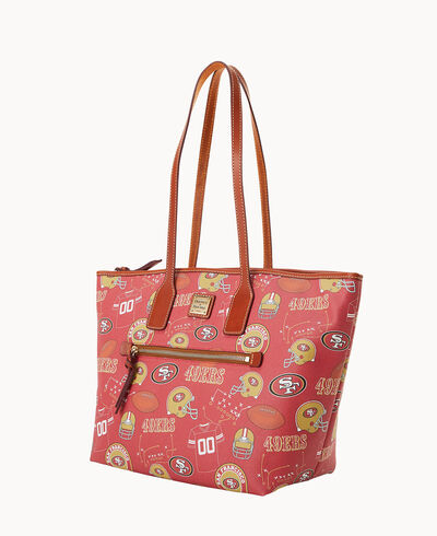 NFL 49ERS Zip Tote