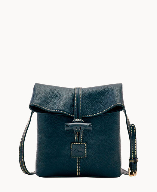 Pebble Grain Toggle Crossbody