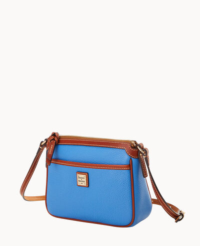 Pebble Grain East West Pocket Crossbody