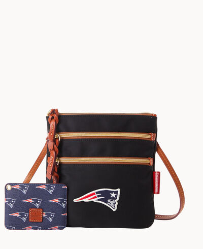 NFL Patriots N S Triple Zip w ID holder