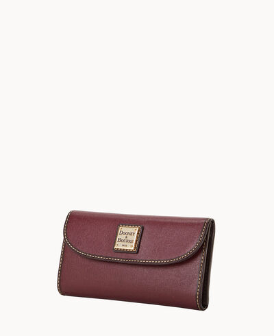 Saffiano Continental Clutch