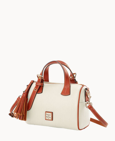 Pebble Grain Small Kendra Satchel