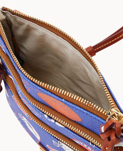 NFL Bills N S Triple Zip Crossbody