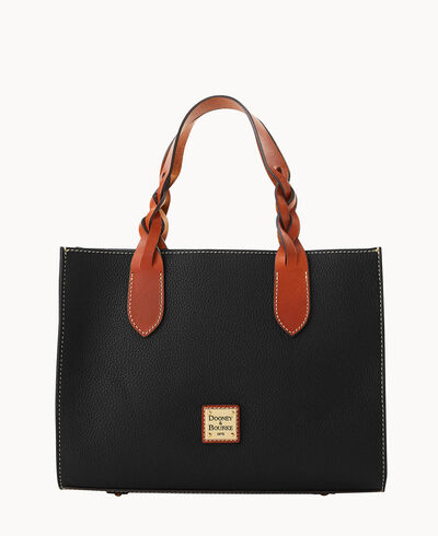 Pebble Grain Gia Satchel