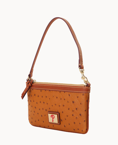 MLB Phillies Large Slim Wristlet