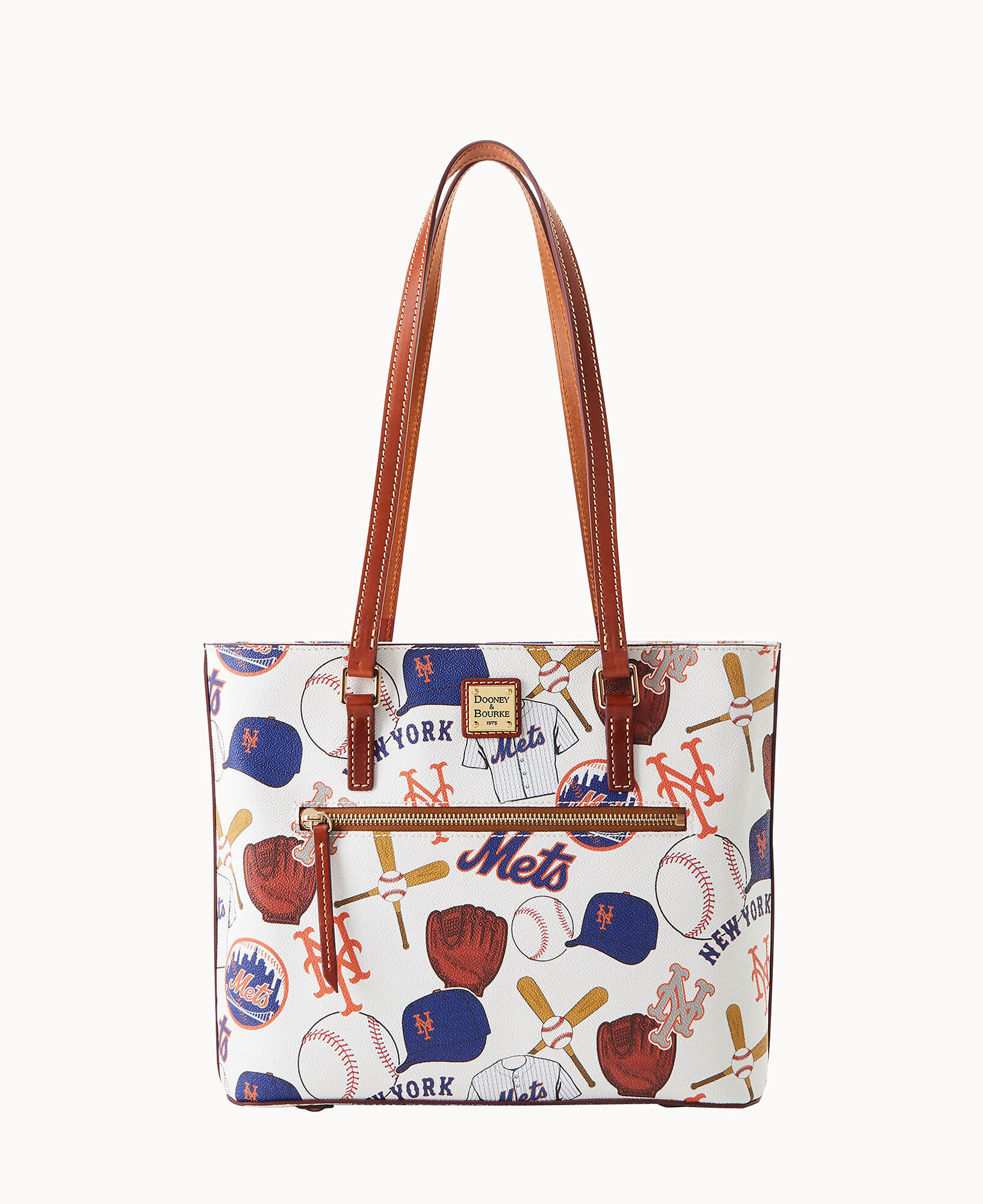 Dooney & Bourke New York Mets Triple Zip Crossbody Bag