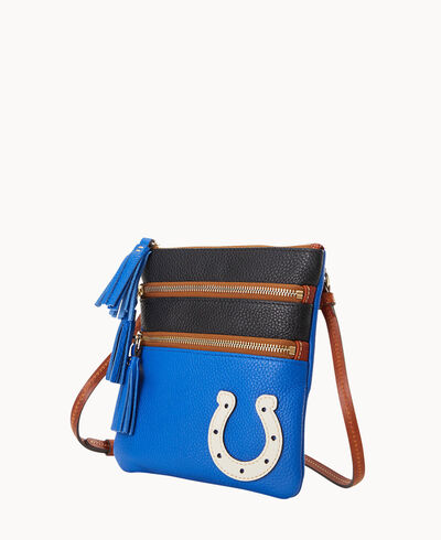 NFL Colts Triple Zip Crossbody