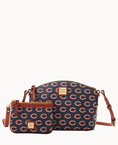 NFL Bears Suki Crossbody Med Wristlet