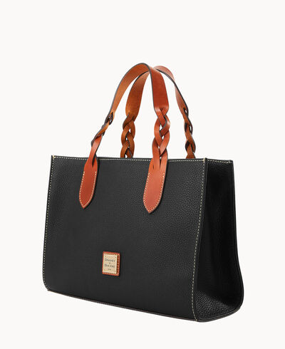 Pebble Grain Gia Satchel