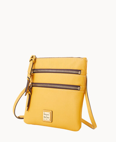 Triple Zip Crossbody