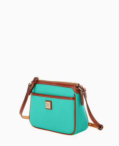 Pebble Grain East West Pocket Crossbody