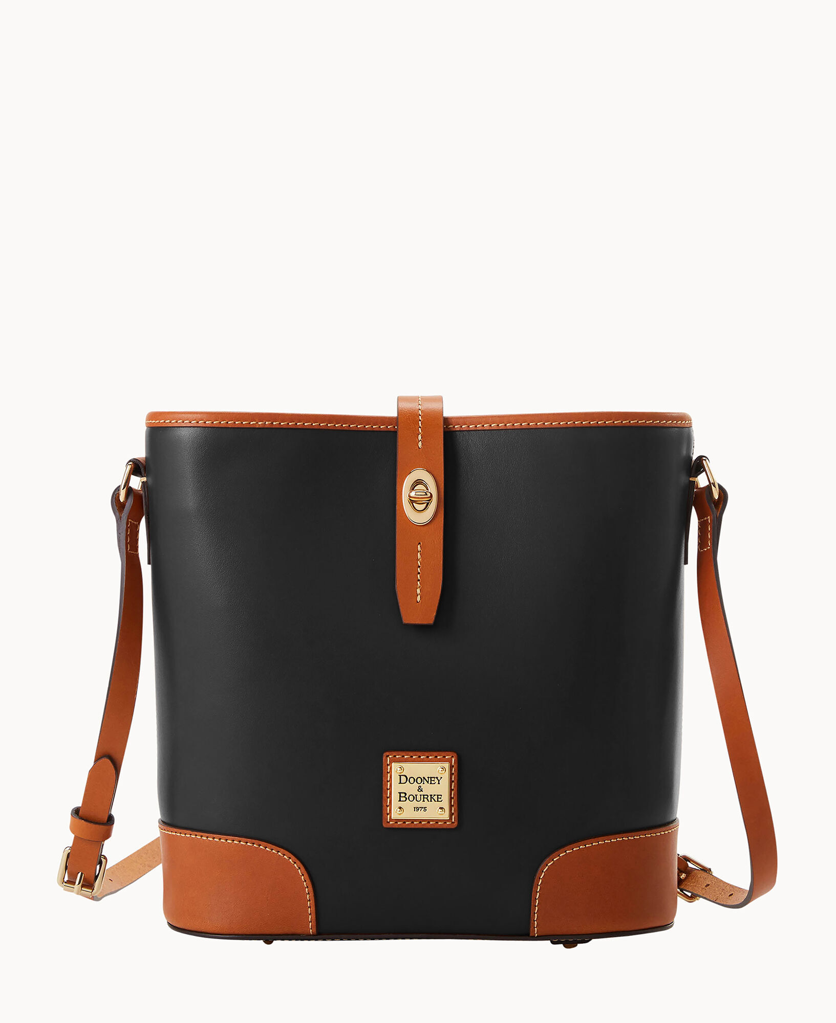 Dooney & Bourke Handbag, Wexford Leather Crossbody - Black: Handbags