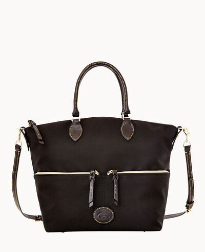 Nylon Large Pocket Satchel