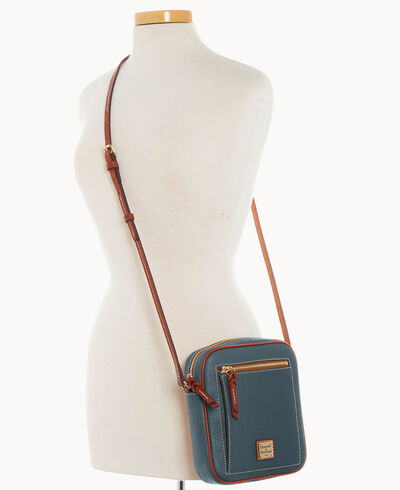 Pebble Grain Camera Crossbody