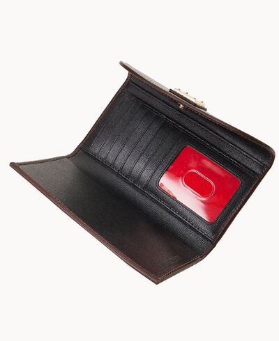 Saffiano Continental Clutch