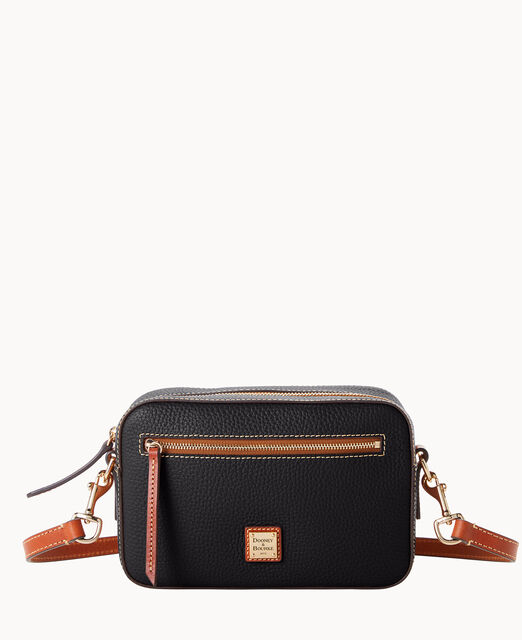 Pebble Grain Camera Zip Crossbody