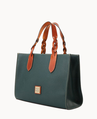 Pebble Grain Gia Satchel