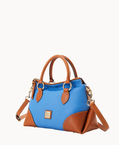 Pebble with Florentine Trim Satchel 30