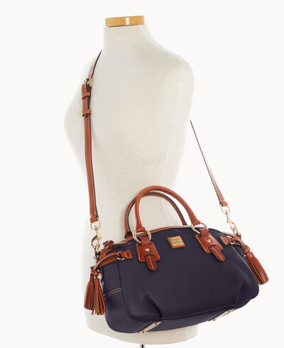 Pebble Grain Medium Mail Satchel