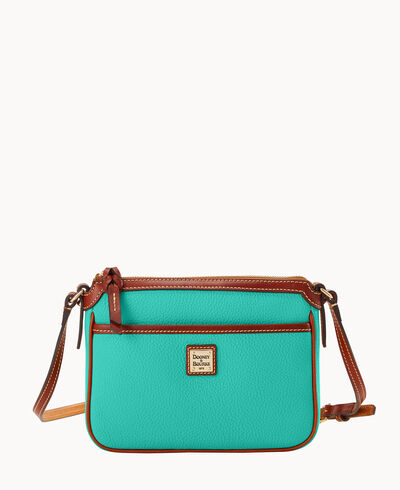 Pebble Grain East West Pocket Crossbody