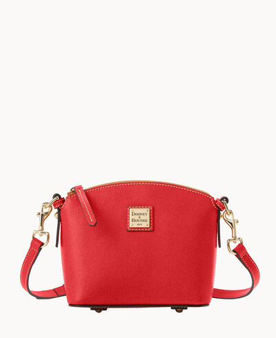 Saffiano Mini Domed Crossbody