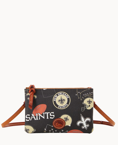 NFL Saints Top Zip Crossbody