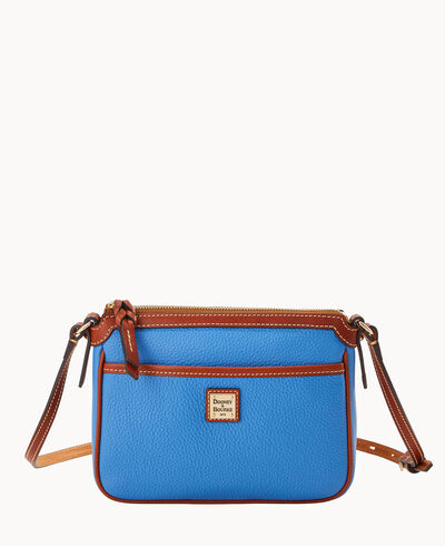 Pebble Grain East West Pocket Crossbody