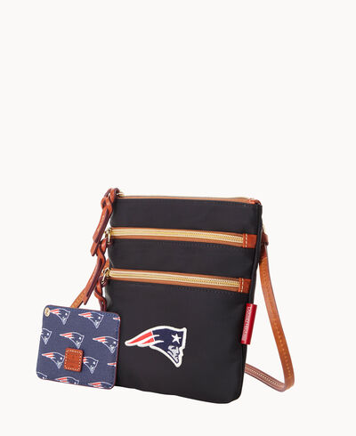 NFL Patriots N S Triple Zip w ID holder