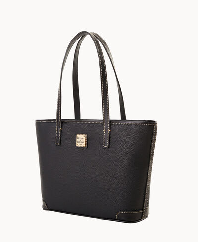 Pebble Grain Small Charleston Shopper