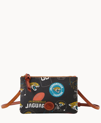 NFL Jaguars Top Zip Crossbody