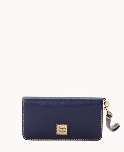 Saffiano Fey Phone Wristlet