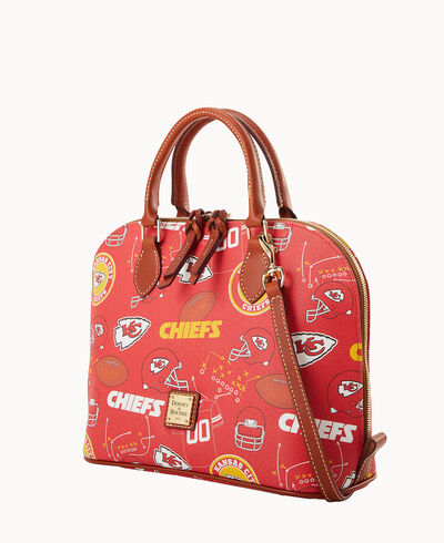 NFL Chiefs Zip Zip Satchel