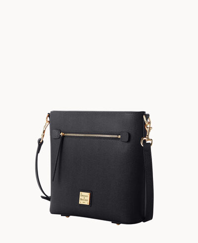 Saffiano Zip Crossbody