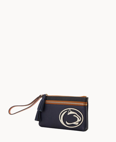 Collegiate Penn State Double Zip Wristlet