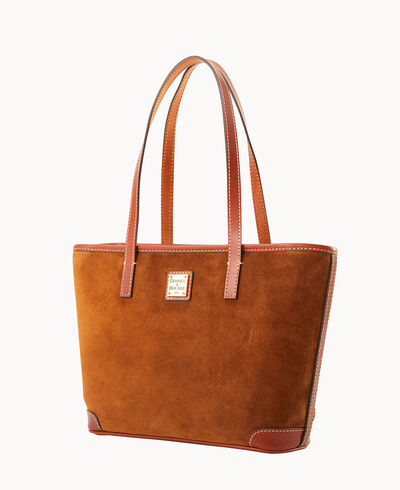 Suede Small Charleston Shopper