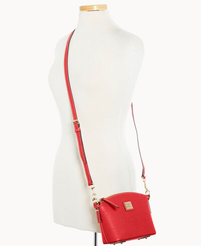 Saffiano Mini Domed Crossbody