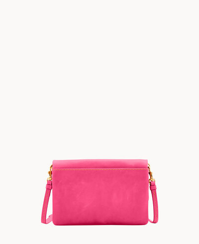 Florentine Foldover Zip Crossbody