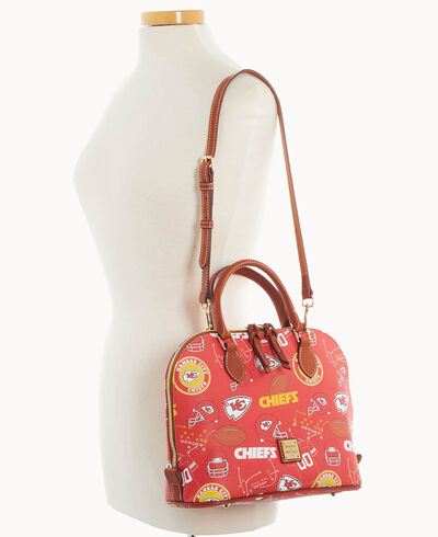 NFL Chiefs Zip Zip Satchel