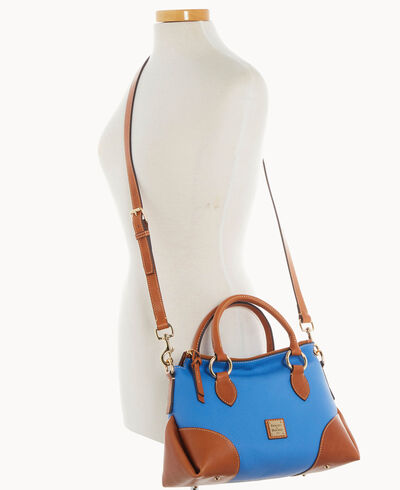 Pebble with Florentine Trim Satchel 30