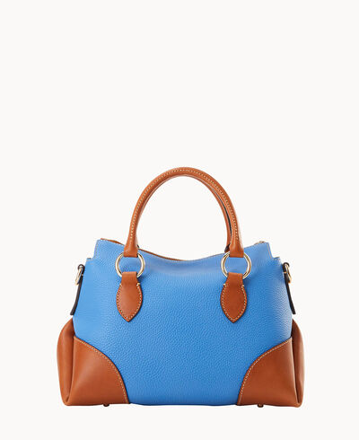 Pebble with Florentine Trim Satchel 30