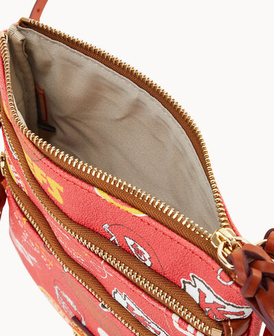 NFL Chiefs N S Triple Zip Crossbody