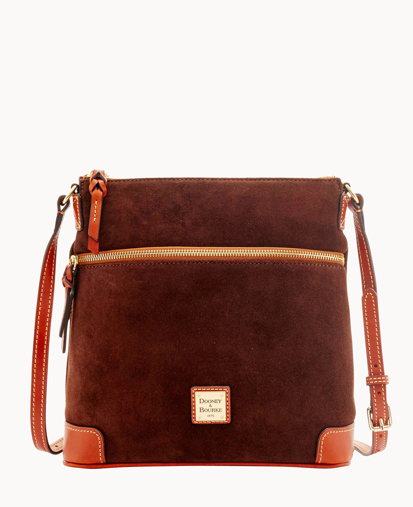 Dooney & Bourke Handbag, Saffiano Lexi Crossbody - Brown Tmoro