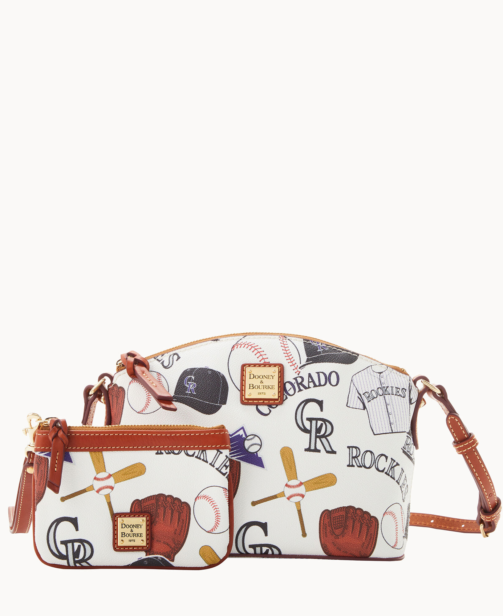 Dooney & Bourke MLB Colorado Rockies Ginger Crossbody Shoulder Bag