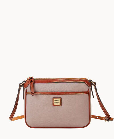 Pebble Grain East West Pocket Crossbody