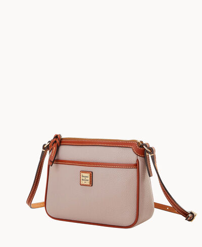 Pebble Grain East West Pocket Crossbody