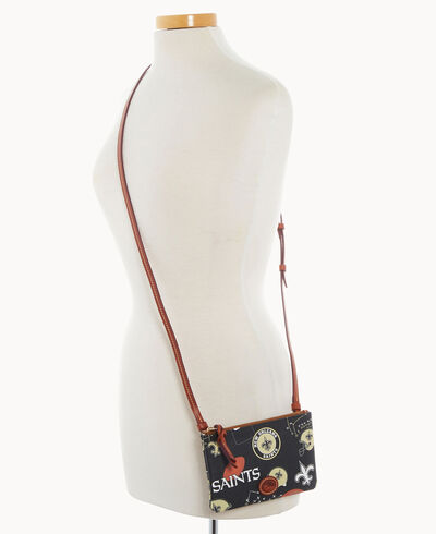 NFL Saints Top Zip Crossbody